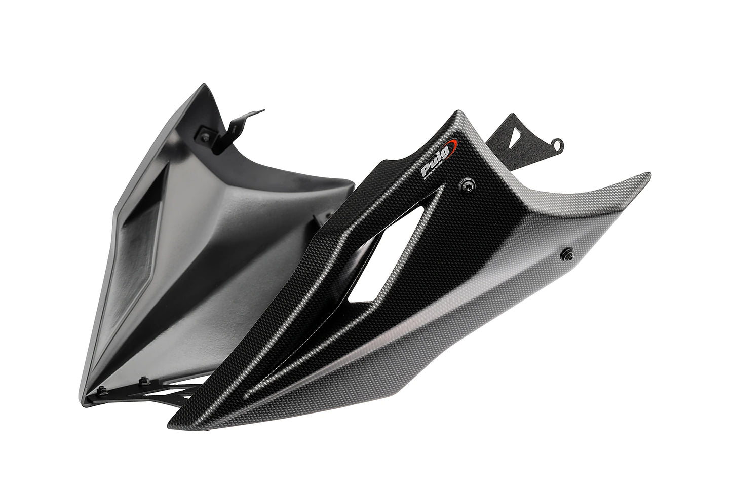 PUIG Bugspoiler | Modell 1 | mit ABE | carbon-look | passend für Kawasaki Z900 / SE - Modelle (2017-2026)