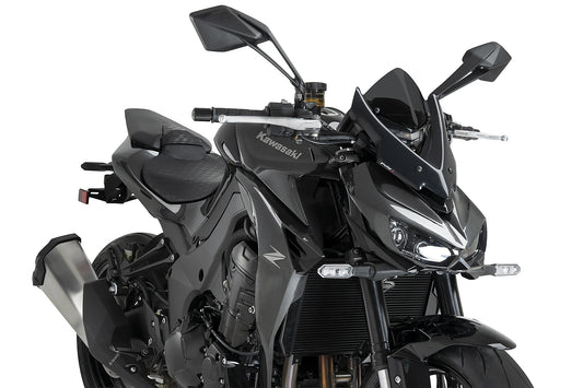 PUIG New Generation Sport Windschield | ABE | stark-getönt | passend für Kawasaki Z1100 / SE - Modelle (2026)