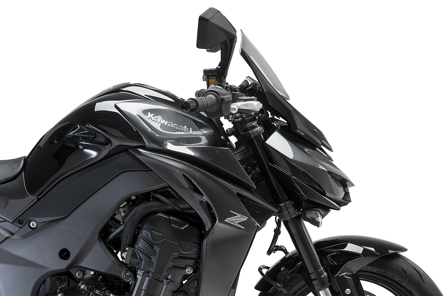 PUIG New Generation Touring Windschield | ABE | getönt | passend für Kawasaki Z1100 / SE - Modelle (2026)