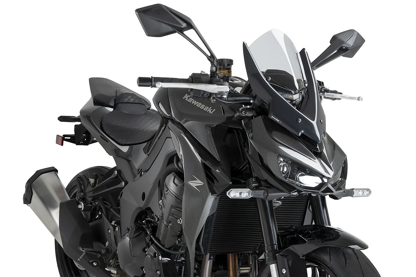 PUIG New Generation Touring Windschield | ABE | getönt | passend für Kawasaki Z1100 / SE - Modelle (2026)