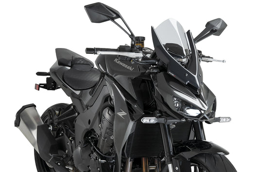 PUIG New Generation Touring Windschield | ABE | getönt | passend für Kawasaki Z1100 / SE - Modelle (2026)