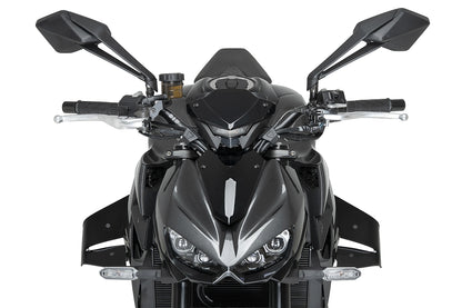 PUIG D12 Spoiler | mit ABE | schwarz | passend für Kawasaki Z1100 / SE - Modelle (2025-2026)