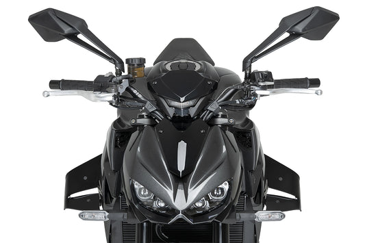 PUIG D12 Spoiler | mit ABE | schwarz | passend für Kawasaki Z1100 / SE - Modelle (2025-2026)