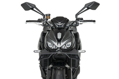 PUIG Downforce Naked Front Spoiler | ABE | matt-schwarz | passend für Kawasaki Z1000 - Modelle (2014-2016)