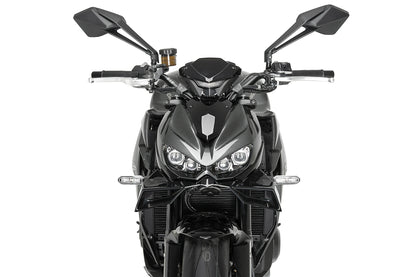PUIG Downforce Naked Front Spoiler | ABE | schwarz | passend für Kawasaki Z1000 - Modelle (2014-2016)