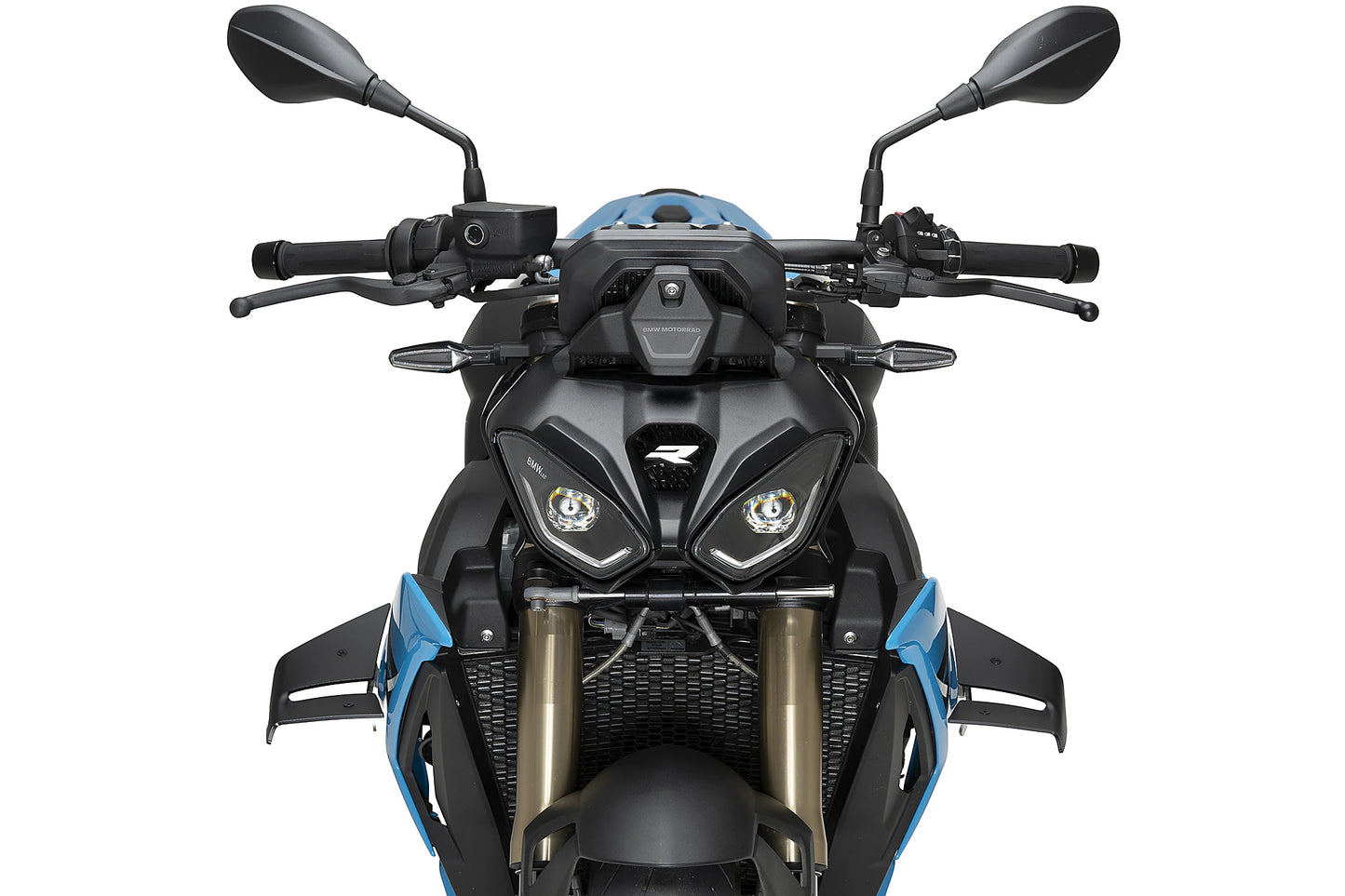 PUIG D12 Spoiler | mit ABE | matt-schwarz | passend für BMW S 1000 R - Modelle (2025-2026)