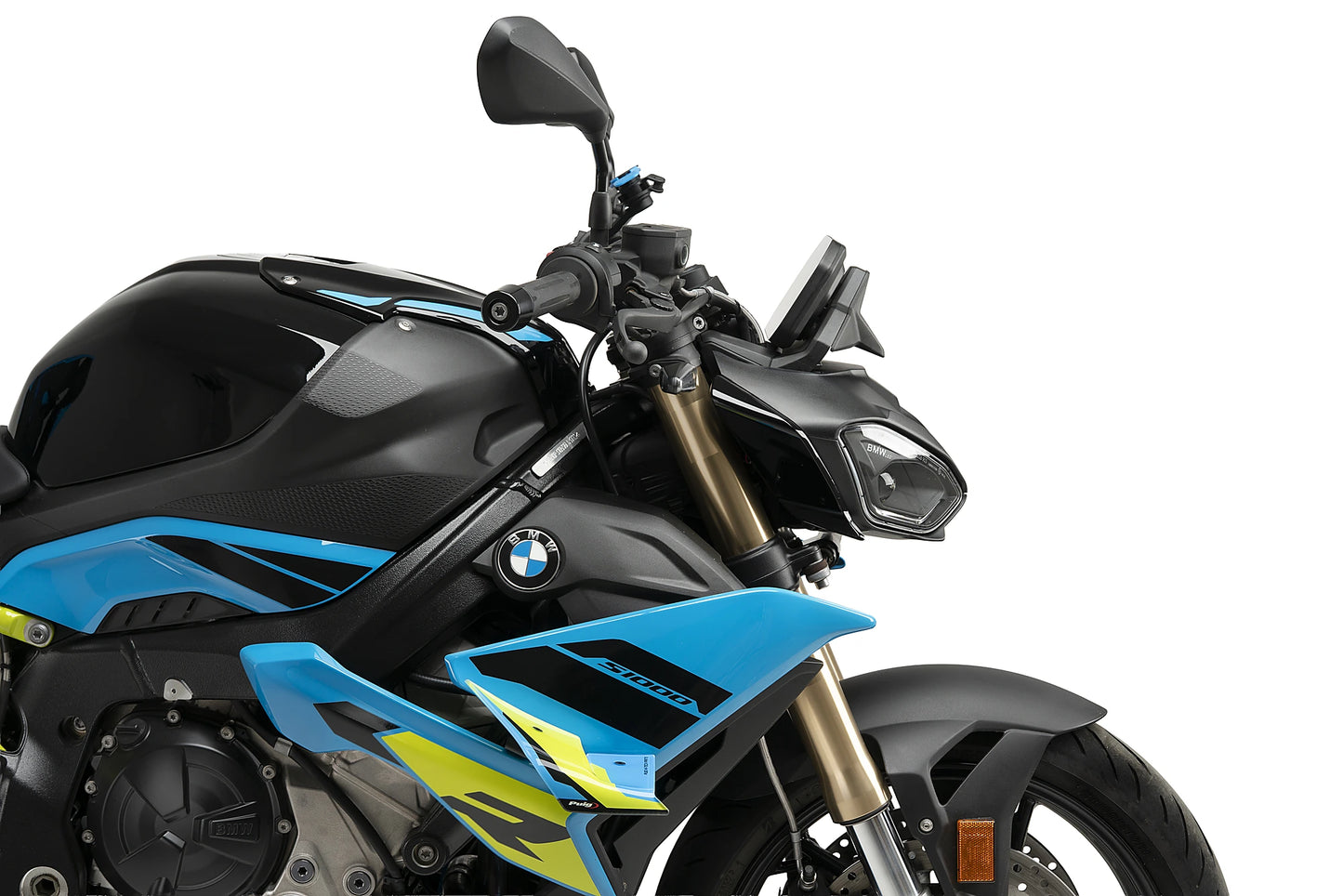 PUIG D12 Spoiler | mit ABE | graphics | passend für BMW S 1000 R - Modelle (2025-2026)