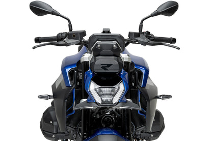 PUIG Downforce Naked Front Spoiler | mit ABE | matt-schwarz | passend für BMW R 1300 R Performance - Modelle (2025-2026)