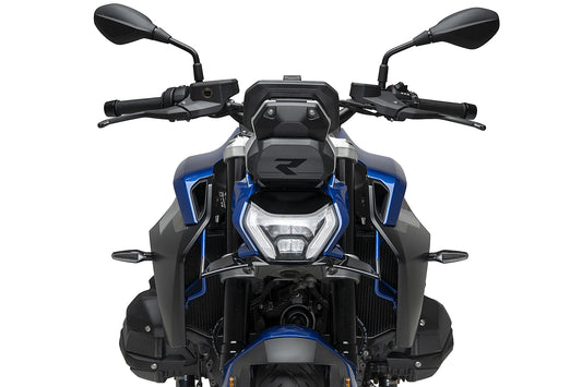 PUIG Downforce Naked Front Spoiler | mit ABE | schwarz | passend für BMW R 1300 R - Modelle (2025-2026)