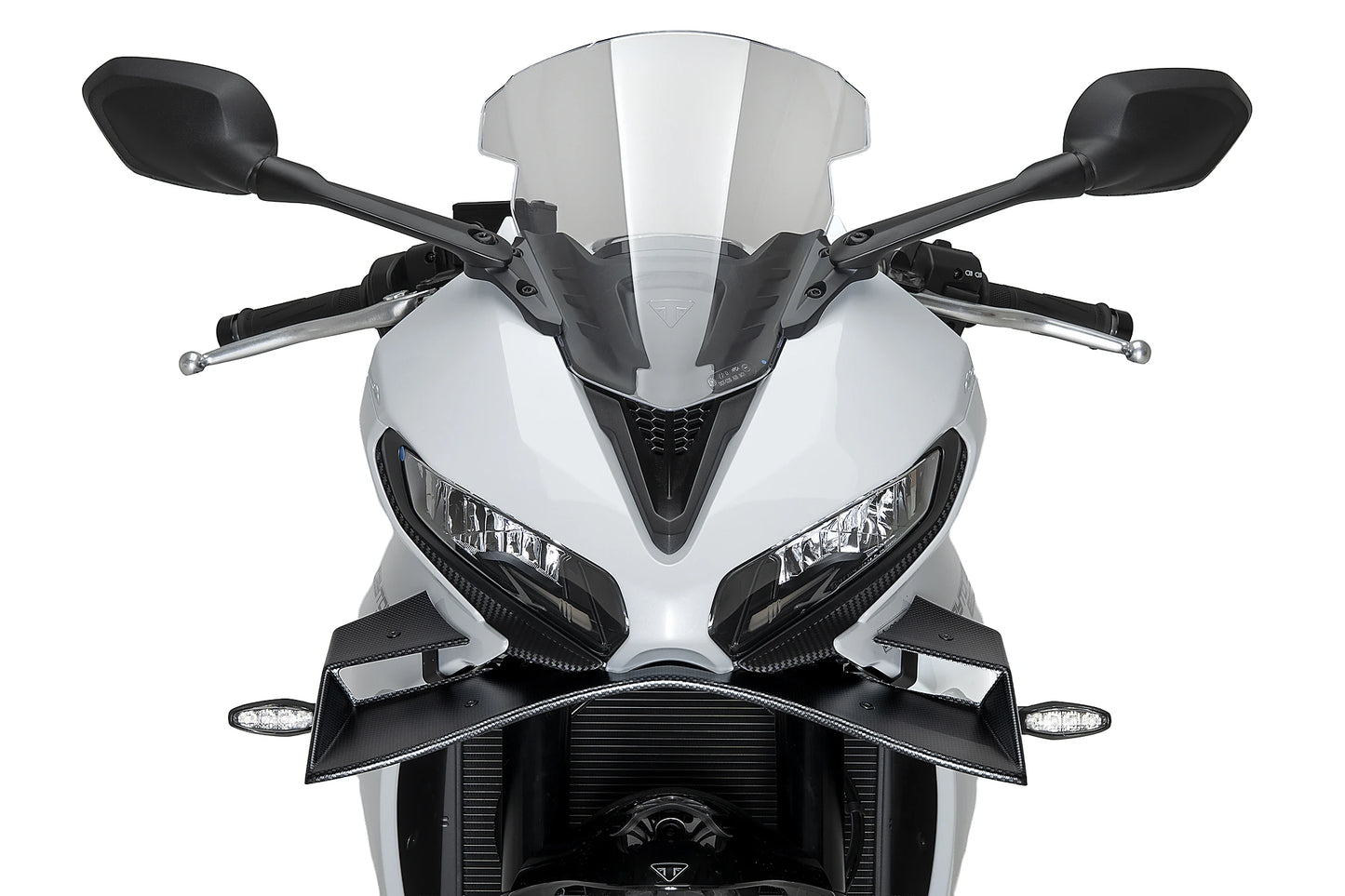 PUIG Frontspoiler GP | mit ABE | carbon-look | passend für Triumph Daytona 660 - Modelle (2024-2025)