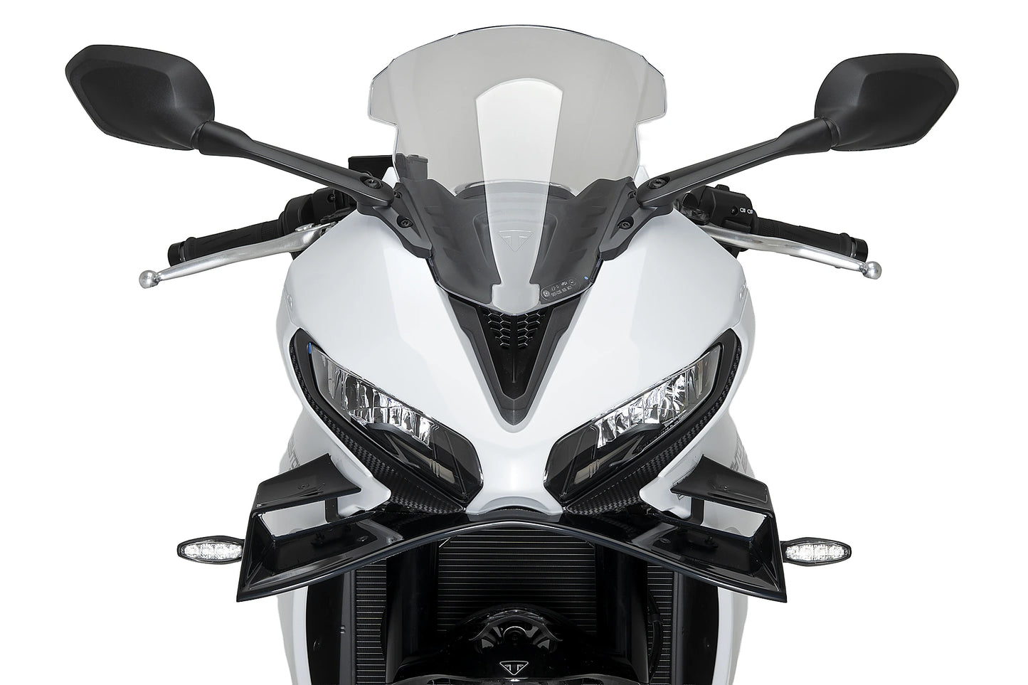 PUIG Frontspoiler GP | mit ABE | schwarz | passend für Triumph Daytona 660 - Modelle (2024-2025)