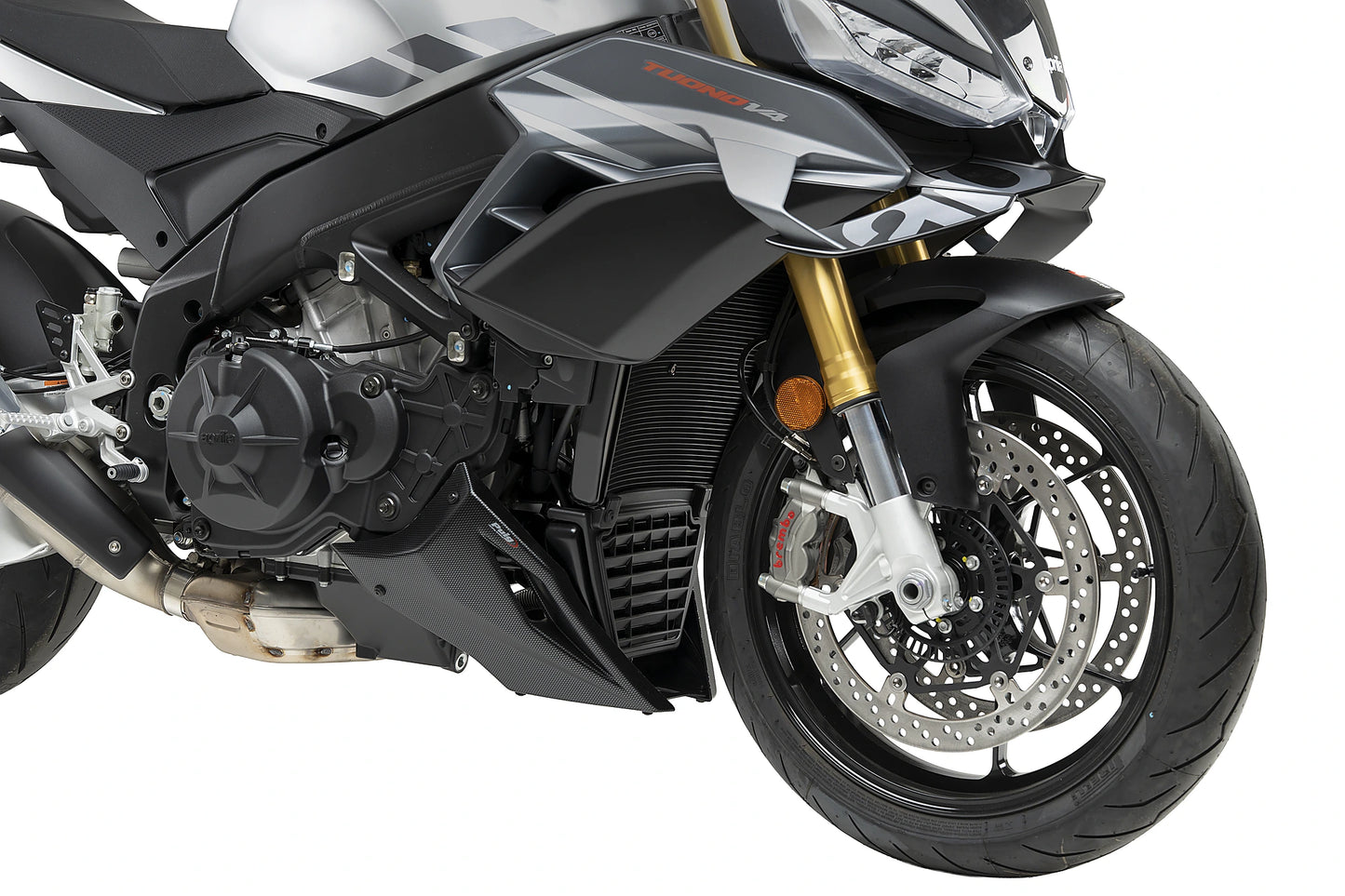 PUIG Bugspoiler | mit ABE | carbon-look | passend für Aprilia Tuono V4 1100 / Factory - Modelle (2021-2026)