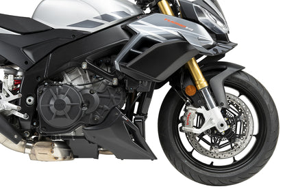 PUIG Bugspoiler | mit ABE | matt-schwarz | passend für Aprilia Tuono V4 1100 / Factory - Modelle (2021-2026)