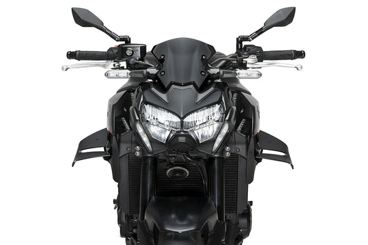 PUIG D12 Spoiler | mit ABE | matt-schwarz | passend für Kawasaki Z900 - Modelle (2020-2024)