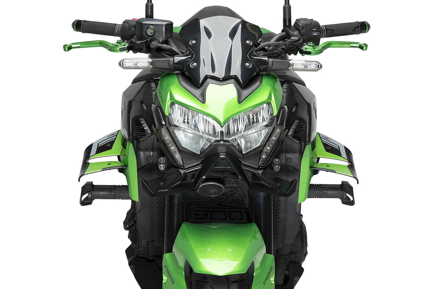 PUIG D12 Spoiler | mit ABE | graphics | passend für Kawasaki Z900 - Modelle (2020-2024)