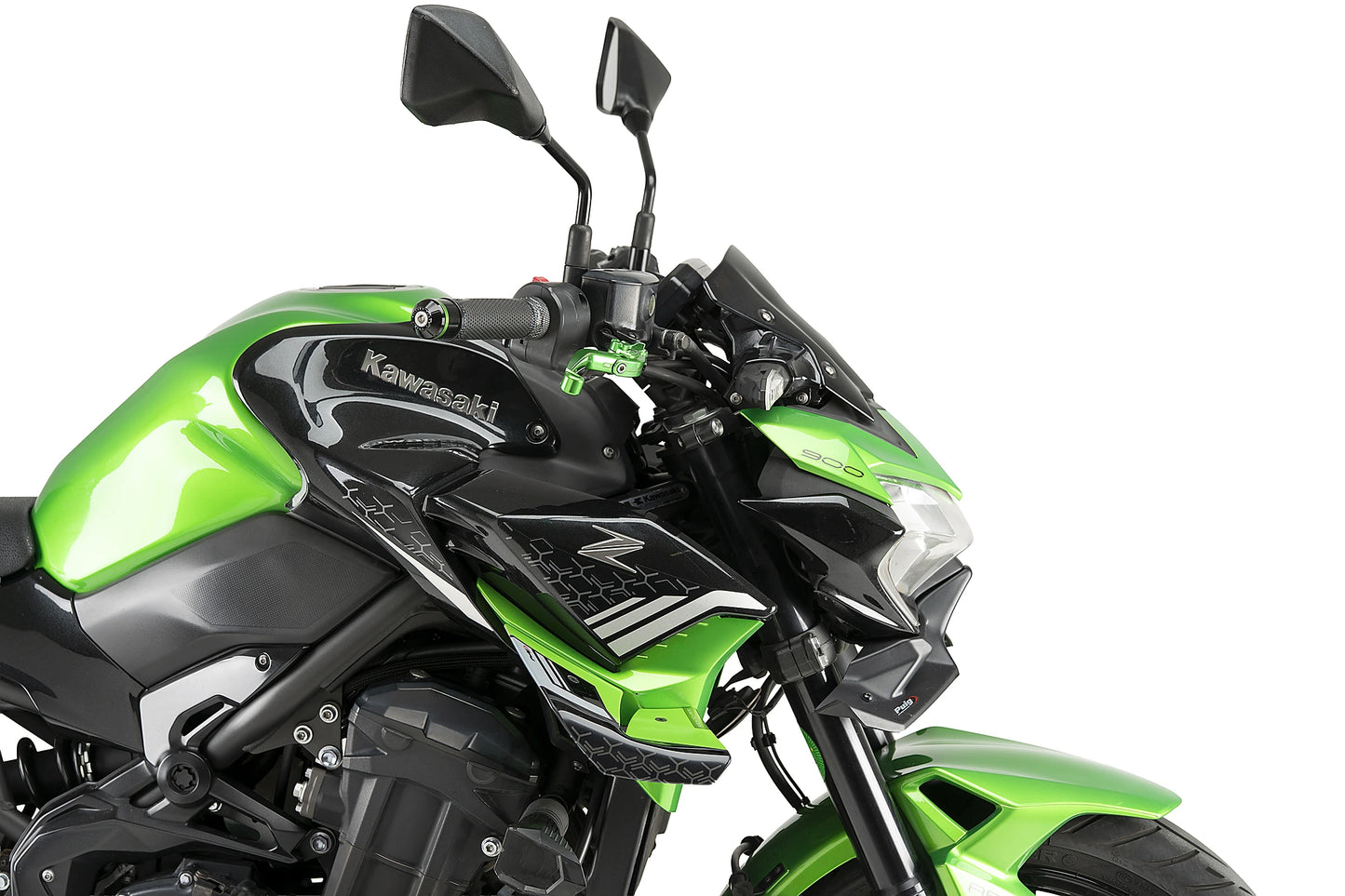 PUIG D12 Spoiler | mit ABE | graphics | passend für Kawasaki Z900 - Modelle (2020-2024)