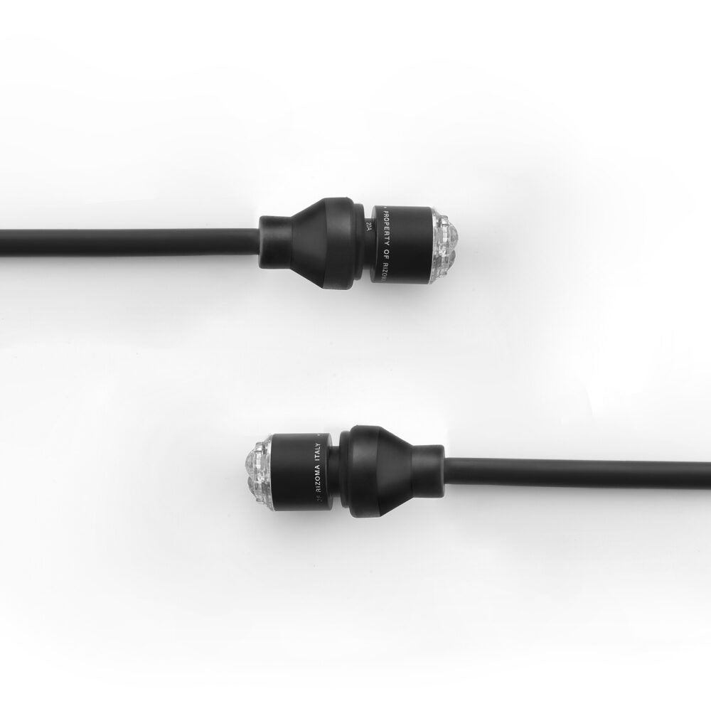 Rizoma Light Unit S LED-Blinker 3 in 1 | mit ECE | PAAR | hinten | Blinker/Rücklicht/Bremslicht | mattschwarz eloxiert