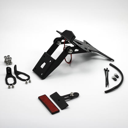 MG Biketec Kurzes Heck - Kennzeichenträger - Kennzeichenhalter | diverse Länder | passend für Kawasaki Z1100 / SE - Modelle (2026)