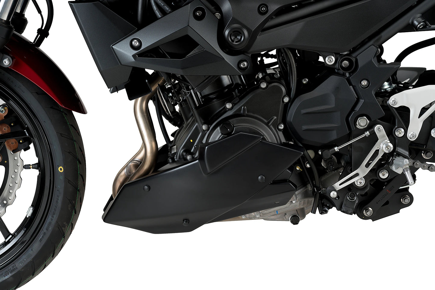 PUIG Bugspoiler | mit ABE | matt-schwarz | passend für Kawasaki Z400 - Modelle (2019-2020)