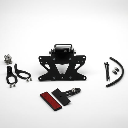 MG Biketec Kurzes Heck - Kennzeichenträger - Kennzeichenhalter | diverse Länder | passend für Kawasaki Z1100 / SE - Modelle (2026)