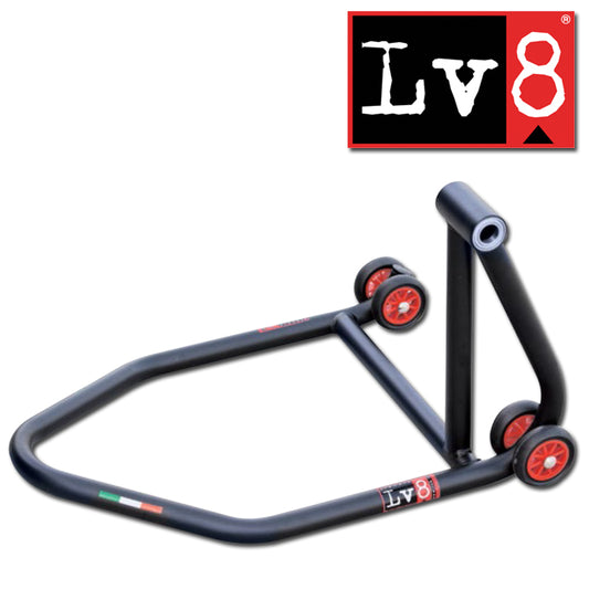 LV8 - ELEVATE Einarm-Montageständer "DIAVOL" | schwarz | OHNE AUFNAHMEDORN | Rechts | Einarm-Montageständer