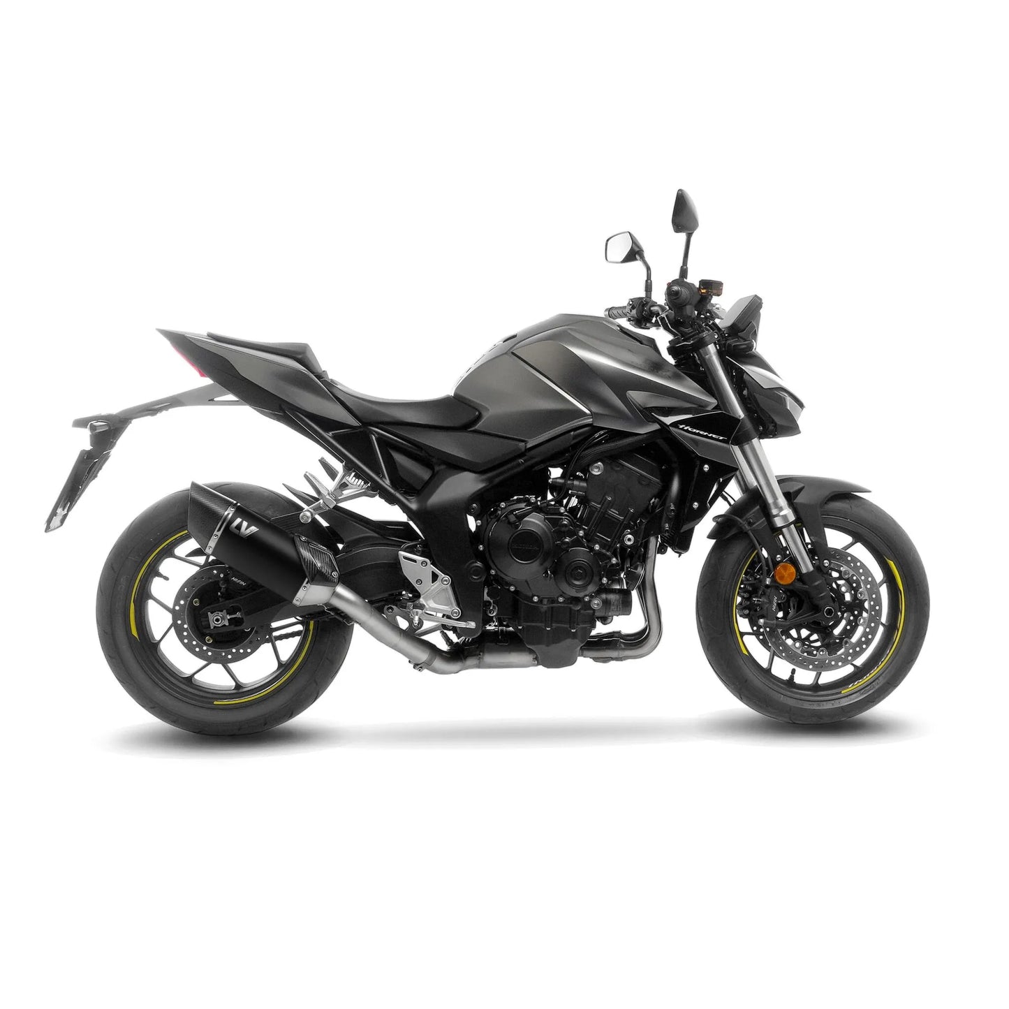LeoVince LV-14 R | Slip-On Endschalldämpfer | E-Nummer | Black-Edition | passend für Honda CB 1000 Hornet / SP - Modelle (2025-2026)