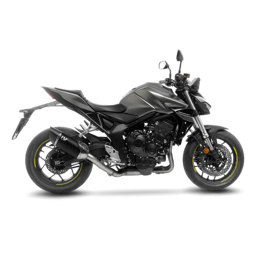 LeoVince LV-14 R | Slip-On Endschalldämpfer | E-Nummer | Black-Edition | passend für Honda CB 1000 Hornet / SP - Modelle (2025-2026)