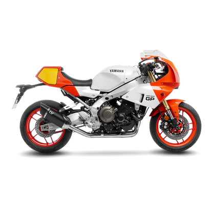 LeoVince LV-14 R | Auspuff-Komplettanlage | E-Nummer | Black Edition | passend für Yamaha XSR 900 ABS - Modelle (2025)
