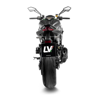 LeoVince LV-14 R | Slip-On Endschalldämpfer | E-Nummer | Black Edition | passend für Kawasaki Ninja 1100 SX - Modelle (2025-2026)