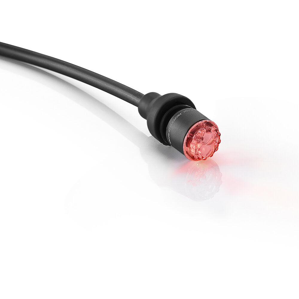 Rizoma Light Unit S LED-Blinker 3 in 1 | mit ECE | PAAR | hinten | Blinker/Rücklicht/Bremslicht | mattschwarz eloxiert