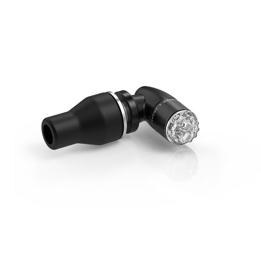 Rizoma Light Unit S mit Technopolymer Halter | mit ECE | PAAR | hinten | Blinker/Rücklicht/Bremslicht | mattschwarz eloxiert