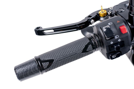 PUIG Griffe Radikal | 123mm | PAAR | schwarz | passend für Kawasaki Z900 / SE - Modelle (2025-2026)