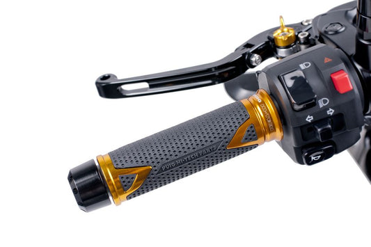 PUIG Griffe Radikal | 123mm | PAAR | gold | passend für Kawasaki Z900 / SE - Modelle (2025-2026)