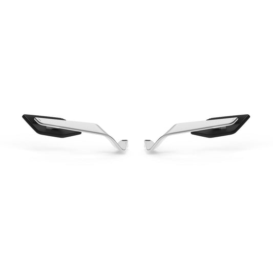 Rizoma Stealth Max | Spiegel | E-Nummer | PAAR | silber-eloxiert | passend für Kawasaki Z900 / SE / A2 - Modelle (2025)