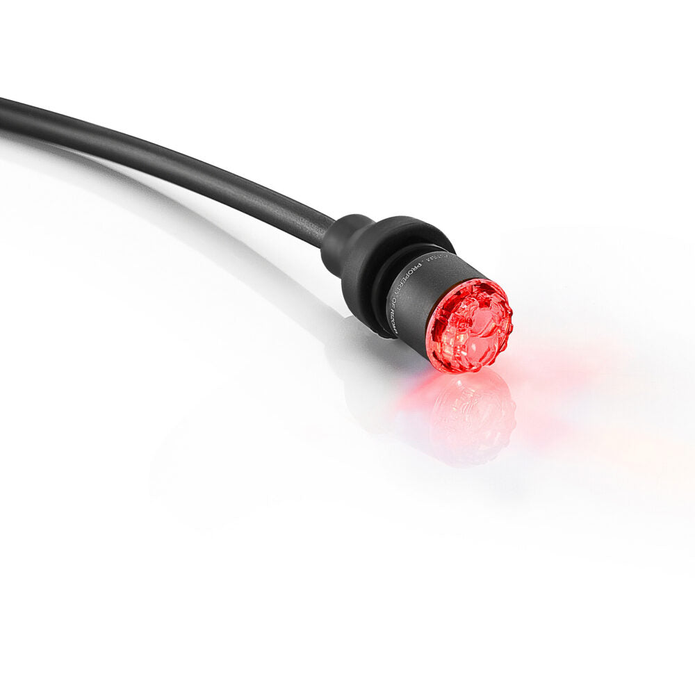Rizoma Light Unit S LED-Blinker 3 in 1 | mit ECE | PAAR | hinten | Blinker/Rücklicht/Bremslicht | mattschwarz eloxiert