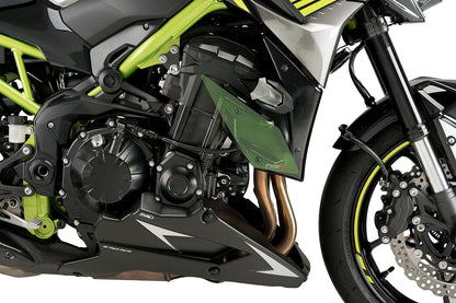 PUIG Bugspoiler | mit ABE | matt-schwarz | passend für Kawasaki Z900 / SE - Modelle (2017-2024)