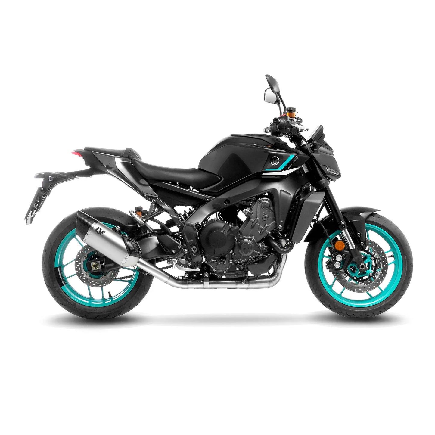 LeoVince LV-14 R | Auspuff-Komplettanlage | E-Nummer | Titan | passend für Yamaha MT-09 ABS (35 & 70 KW) - Modelle (2024-2025)