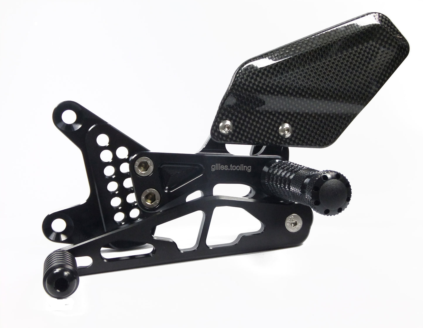 Gilles Fußrastenanlage AS31GT | verstellbar | ABE | passend für Suzuki GSX-R 1000 - Modelle (2005-2006)