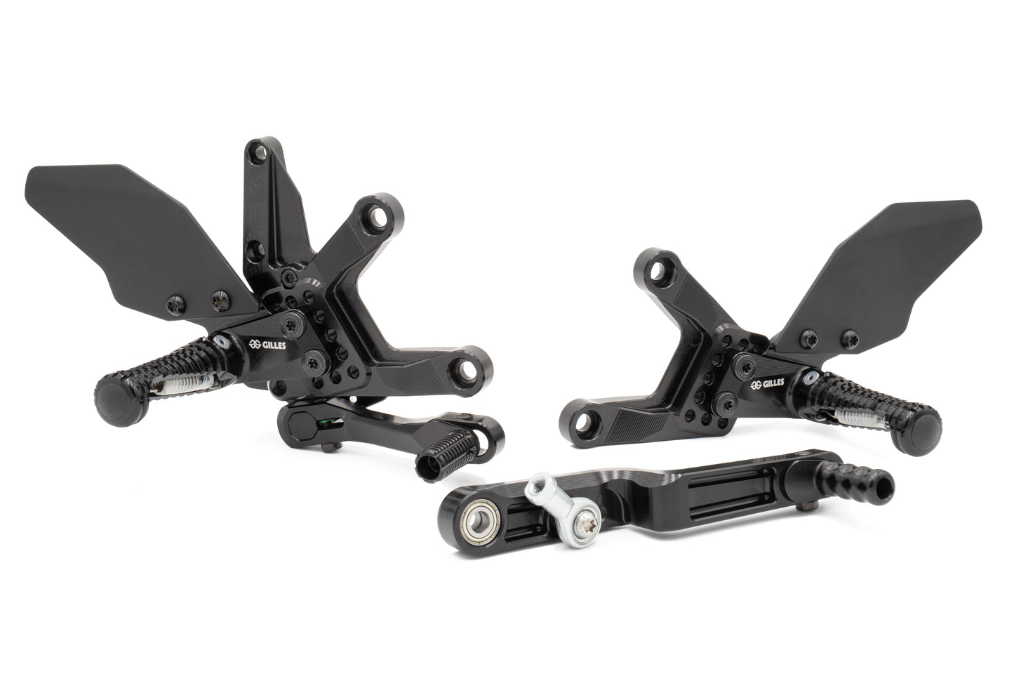 Gilles Fußrastenanlage AS31GT3 | verstellbar | TÜV-Teilegutachten | passend für Honda CB 1000 Hornet / SP (SC86) - Modelle (2025-)