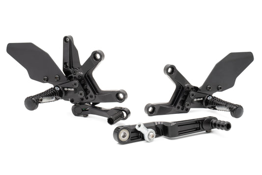 Gilles Fußrastenanlage AS31GT3 | verstellbar | TÜV-Teilegutachten | passend für Honda CB 1000 Hornet / SP (SC86) - Modelle (2025-)
