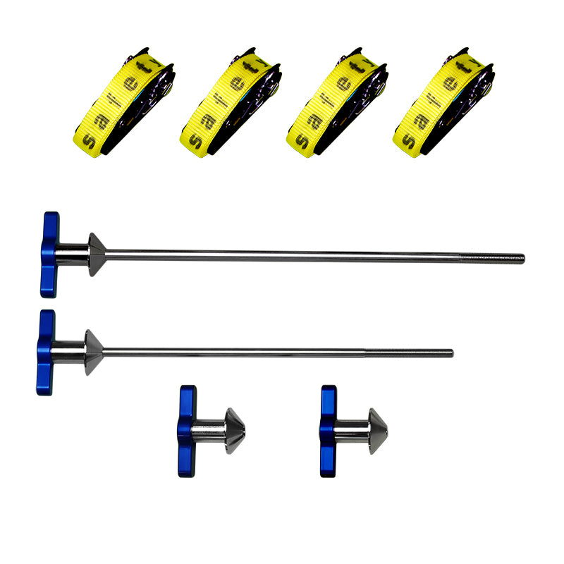 LIONCRAFT AXfix Transportsicherheitssystem | KIT 1-31 | für Motorräder mit Hohlachsen