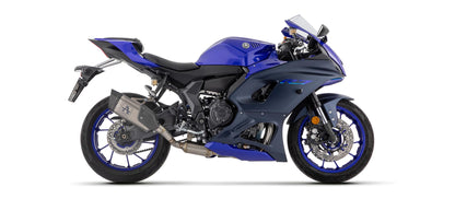 Arrow Exhaust Auspuff "Pista" Komplettanlage inkl. Krümmer & Carbon Endkappe | ABE | TITAN | passend für Yamaha YZF-R7 (Euro 5) - Modelle (2021-2024)