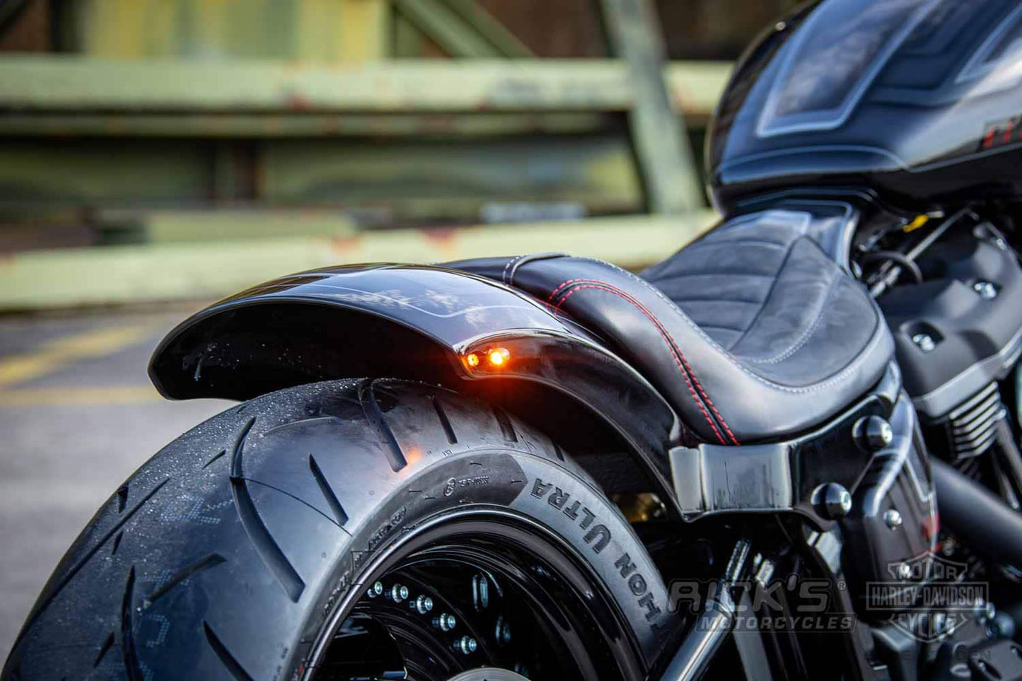 Kellermann Atto® DF | LED Mini Blinker 3 in 1 | mit ECE | schwarz | hinten beidseitig