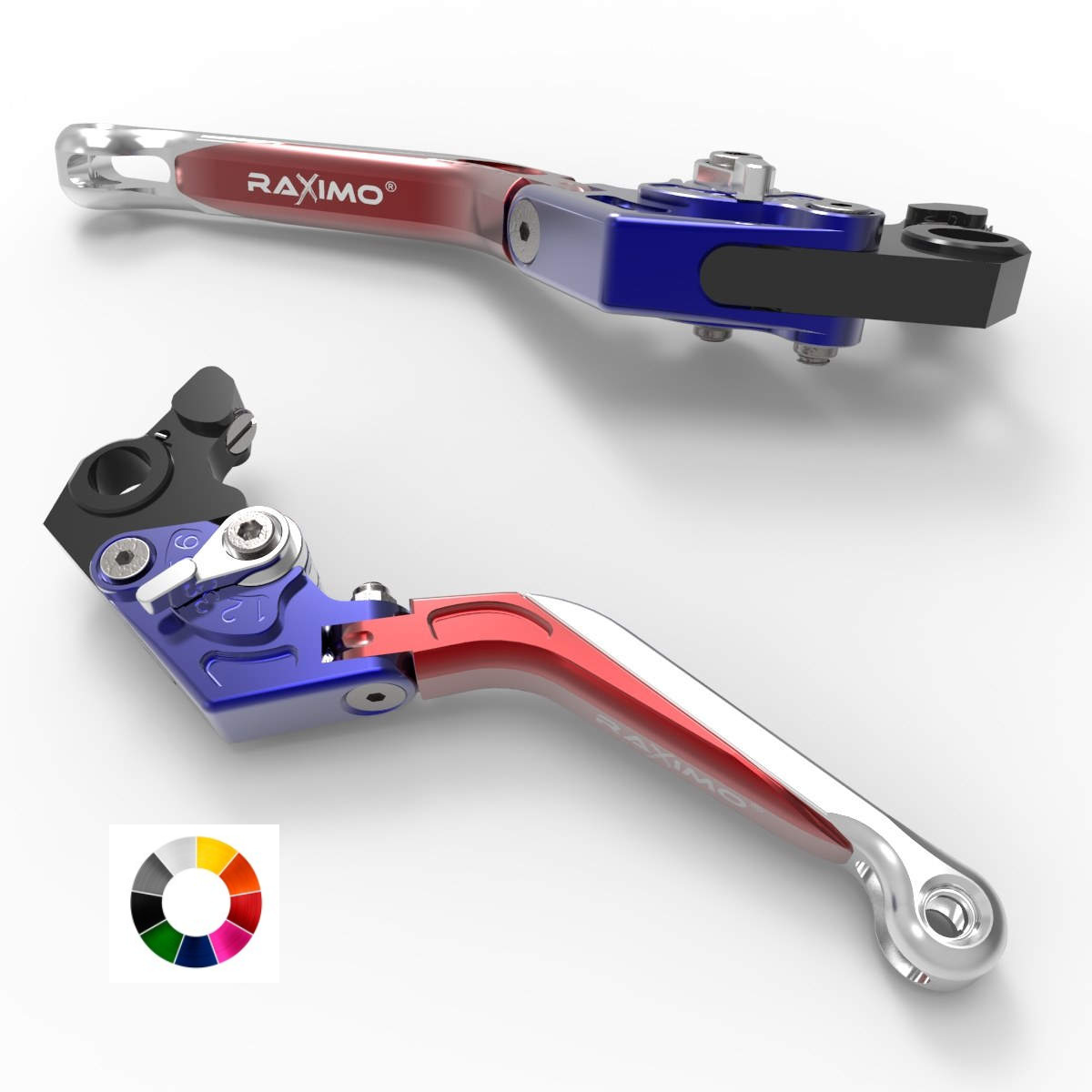 RAXIMO BCF Bremshebel & Kupplungshebel Set | mit ABE