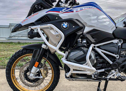 Outback Motortek | Sturzbügel | Schwarz | passend für BMW R 1250 GS & ADV - Modelle (2019-2023)