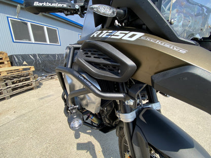 Outback Motortek | Oberer Sturzbügel | Weiss | passend für BMW R 1250 GS Adventure - Modelle (2019-2023)