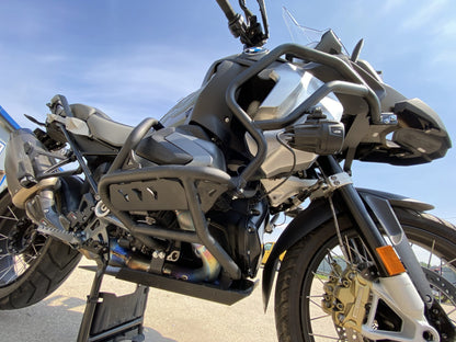 Outback Motortek | Oberer Sturzbügel | Weiss | passend für BMW R 1250 GS Adventure - Modelle (2019-2023)