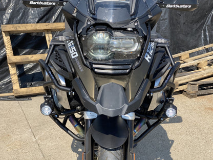 Outback Motortek | Oberer Sturzbügel | Weiss | passend für BMW R 1250 GS Adventure - Modelle (2019-2023)