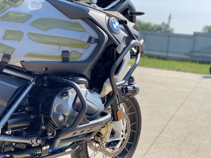 Outback Motortek | Oberer Sturzbügel | Weiss | passend für BMW R 1250 GS Adventure - Modelle (2019-2023)