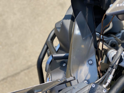 Outback Motortek | Oberer Sturzbügel | Weiss | passend für BMW R 1250 GS Adventure - Modelle (2019-2023)